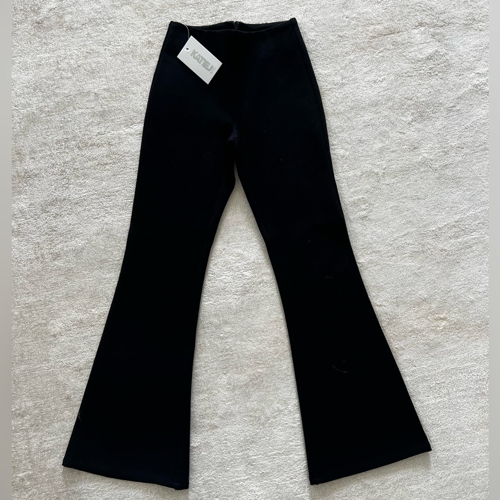 KATIEJNYC Girls' Christy Ponte Knit Flare Leg Pants - Big Kid